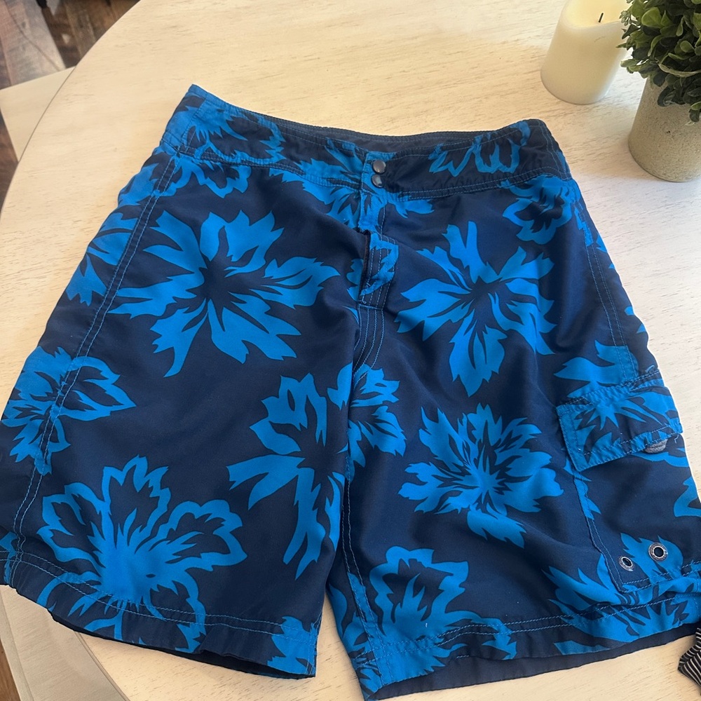 Catalina Blue Tropical Board Shorts